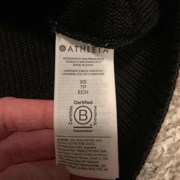 Athleta Hanover Black Sweater - Picture 5 of 5